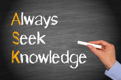 Always Seek Knowledge